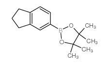 2,3-Dihydro-1H-inden-5-boronic acid, pinacol ester Structure