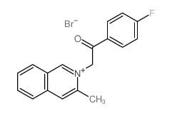 1-(4-fluorophenyl)-2-(3-methyl-3H-isoquinolin-2-yl)ethanone Structure