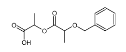 2-(2-phenylmethoxypropanoyloxy)propanoic acid Structure