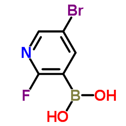 (5-Bromo-2-fluoro-3-pyridinyl)boronic acid picture