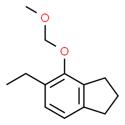 1H-Indene,5-ethyl-2,3-dihydro-4-(methoxymethoxy)-(9CI)结构式