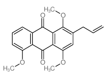 1,4,5-trimethoxy-2-prop-2-enyl-anthracene-9,10-dione picture