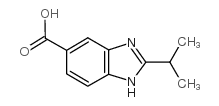 2-Isopropyl-1H-benzoimidazole-5-carboxylic acid Structure