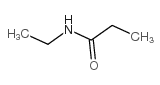 N-乙基丙酰胺结构式