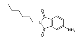 5-amino-2-hexylisoindole-1,3-dione Structure
