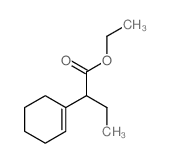 ethyl 2-(1-cyclohexenyl)butanoate结构式