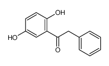 1-(2,5-dihydroxyphenyl)-2-phenylethanone结构式
