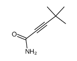 4,4-dimethyl-pent-2-ynoic acid amide结构式