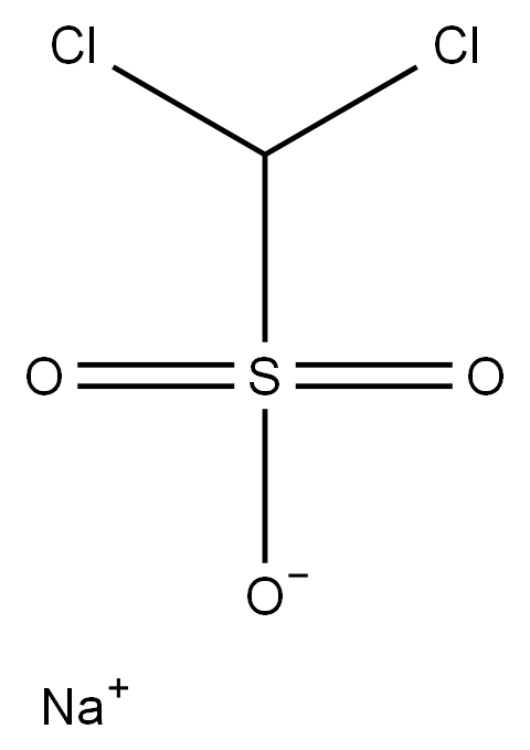 Sodium Dichloromethanesulfonate Structure