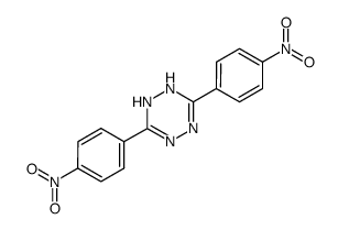 3,6-bis-(4-nitro-phenyl)-1,2-dihydro-[1,2,4,5]tetrazine Structure