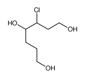 3-chloroheptane-1,4,7-triol结构式