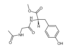 Ac-Gly-Tyr-OMe结构式