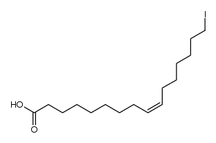 16-Iodo-(Z)-9-hexadecenoic acid结构式