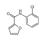 N-(2-chlorophenyl)furan-2-carboxamide结构式