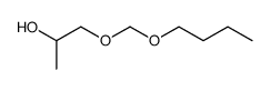 1-butoxymethoxy-propan-2-ol结构式