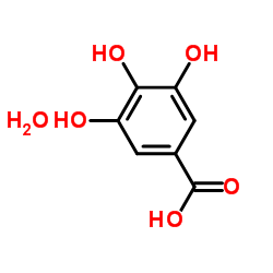 Gallic acid hydrate structure