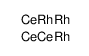 cerium,rhodium(5:4)结构式