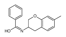 N-(7-methyl-3,4-dihydro-2H-chromen-3-yl)benzamide结构式