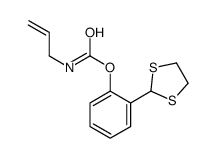 [2-(1,3-dithiolan-2-yl)phenyl] N-prop-2-enylcarbamate结构式
