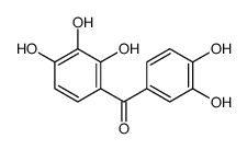 (3,4-dihydroxyphenyl)-(2,3,4-trihydroxyphenyl)methanone Structure