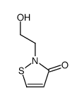 2-(2-hydroxyethyl)-1,2-thiazol-3-one结构式