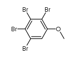 2,3,4,5-tetrabromoanisole结构式