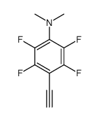 4-ethynyl-2,3,5,6-tetrafluoro-N,N-dimethylaniline结构式