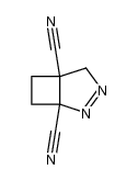 2,3-diaza-bicyclo[3.2.0]hept-2-ene-1,5-dicarbonitrile Structure