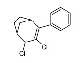 2,3-dichloro-4-phenylbicyclo[3.2.1]oct-3-ene结构式