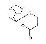 spiro[6H-[1,3]oxathiin-2,2'-tricyclo[3.3.1.13,7]decan]-6-one Structure