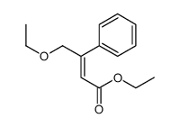 ethyl 4-ethoxy-3-phenylbut-2-enoate Structure
