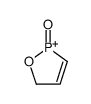 5H-oxaphosphol-2-ium 2-oxide结构式