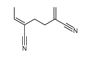 (E)-2,5-Dicyano-hepta-1,5-dien结构式