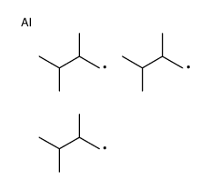 tris(2,3-dimethylbutyl)alumane Structure