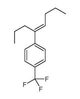 1-oct-4-en-4-yl-4-(trifluoromethyl)benzene结构式