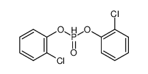 phosphonic acid bis-(2-chloro-phenyl ester) Structure