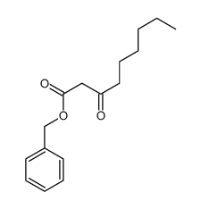 benzyl 3-oxononanoate结构式