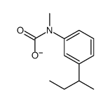 3-sec-Butylphenyl-N-methylcarbamate结构式