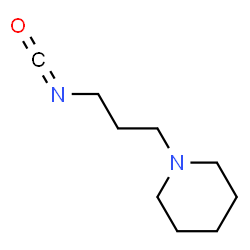 Piperidine, 1-(3-isocyanatopropyl)- (9CI) structure