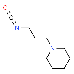 Piperidine, 1-(3-isocyanatopropyl)- (9CI) Structure