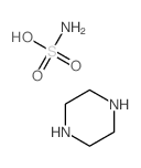 piperazine; sulfamic acid Structure