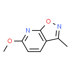 Isoxazolo[5,4-b]pyridine, 6-methoxy-3-methyl- (9CI) Structure