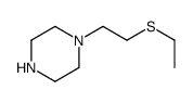 Piperazine, 1-[2-(ethylthio)ethyl]- (7CI,8CI,9CI) structure