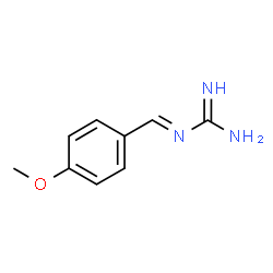 Guanidine,[(4-methoxyphenyl)methylene]-(9CI) structure