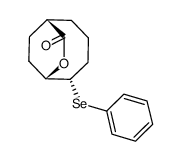 (1α,5β,6α)-5-(phenylseleno)-7-oxabicyclo[4.2.2]decan-8-one Structure