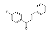 1-(4-fluorophenyl)-3-phenylprop-2-en-1-one结构式