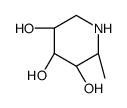 (2R,3R,4R,5S)-2-methylpiperidine-3,4,5-triol结构式