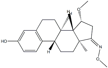 3-Hydroxy-15β-methoxyestra-1,3,5(10)-trien-17-one O-methyl oxime picture