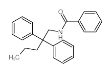 N-(2,2-diphenylpentyl)benzamide结构式