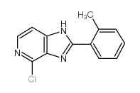 4-Chloro-2-(2-methylphenyl)-imidazo(4,5-c)pyridine structure